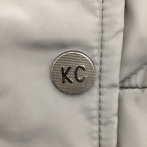 KENNETH COLE Faux Fur Trimmed Hooded Puffer Jacket - Picture 7 of 13